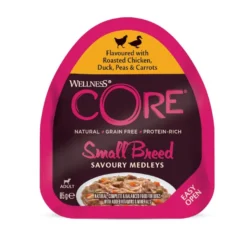 Wellness Core Small Breed Grain Free Pollo y Pato tarrina para perros