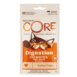 Wellness Core Snacks digestivos pavo para gatos