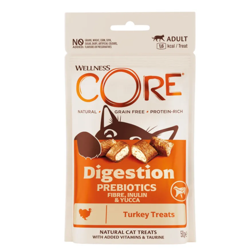 Wellness Core Snacks digestivos pavo para gatos