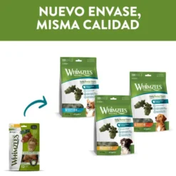 Whimzees Snacks Dentales Cocodrilo para perros de razas pequeñas