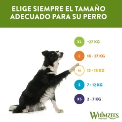 Whimzees Snacks Dentales en Forma de Hueso para perros