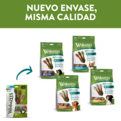 Whimzees Snacks Dentales para perros de razas medianas