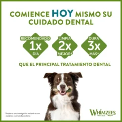 Whimzees Snacks Dentales Stix para perros de razas medianas