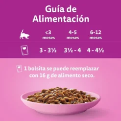 Whiskas Carnes en Salsa en Bolsita para Gatitos