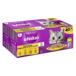 Whiskas Comida Húmeda Gelatina Aves de Corral para gatos