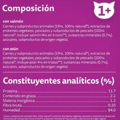 Whiskas Pure Delight Selección Pescados Gelatina en Bolsita para gatos