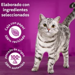 Whiskas Pure Delight Selección Pescados Gelatina en Bolsita para gatos