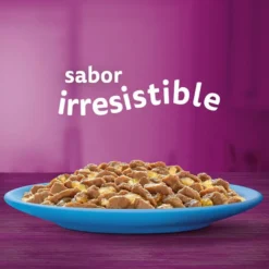 Whiskas Salmón y Atún Gelatina en Bolsita para Gatos Adultos