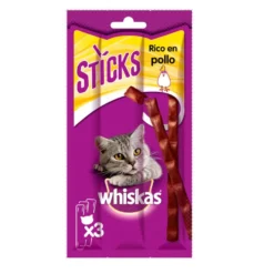 Whiskas Sticks Snacks Pollo para Gatos