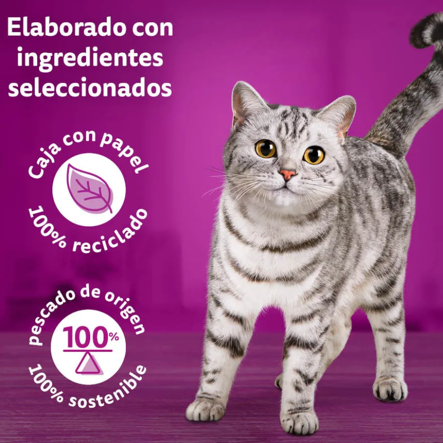 Whiskas Tasty Mix Country Sobres en Salsa para gatos