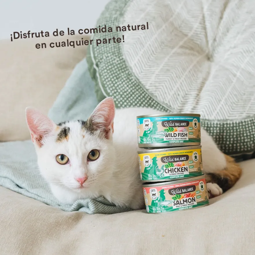 Wild Balance BARF Pollo y Vegetales lata para gatos