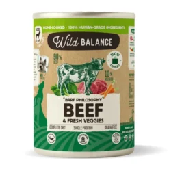 Wild Balance BARF Ternera y Vegetales lata para perros