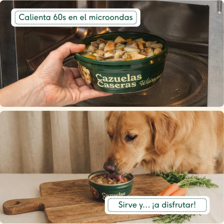 Wild Balance Cazuela Cerdo y Calabaza lata para perros