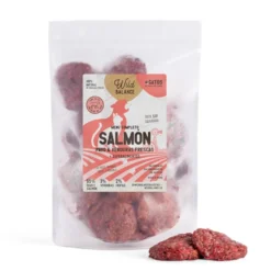 Wild Balance Menú Barf salmón pavo y verduras comida congelada para gatos