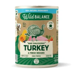 Wild Balance Pavo lata para perros