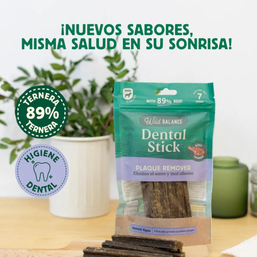 Wild Balance Stick Dentales de Ternera para Perros