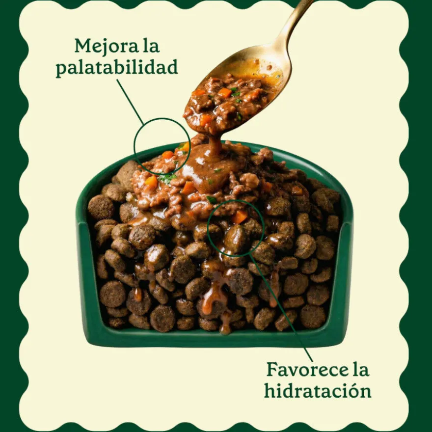 Wild Balance Toppers Ternera salsa para perros