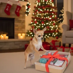 Wonder Christmas Caja de Juguetes Navideños para perros