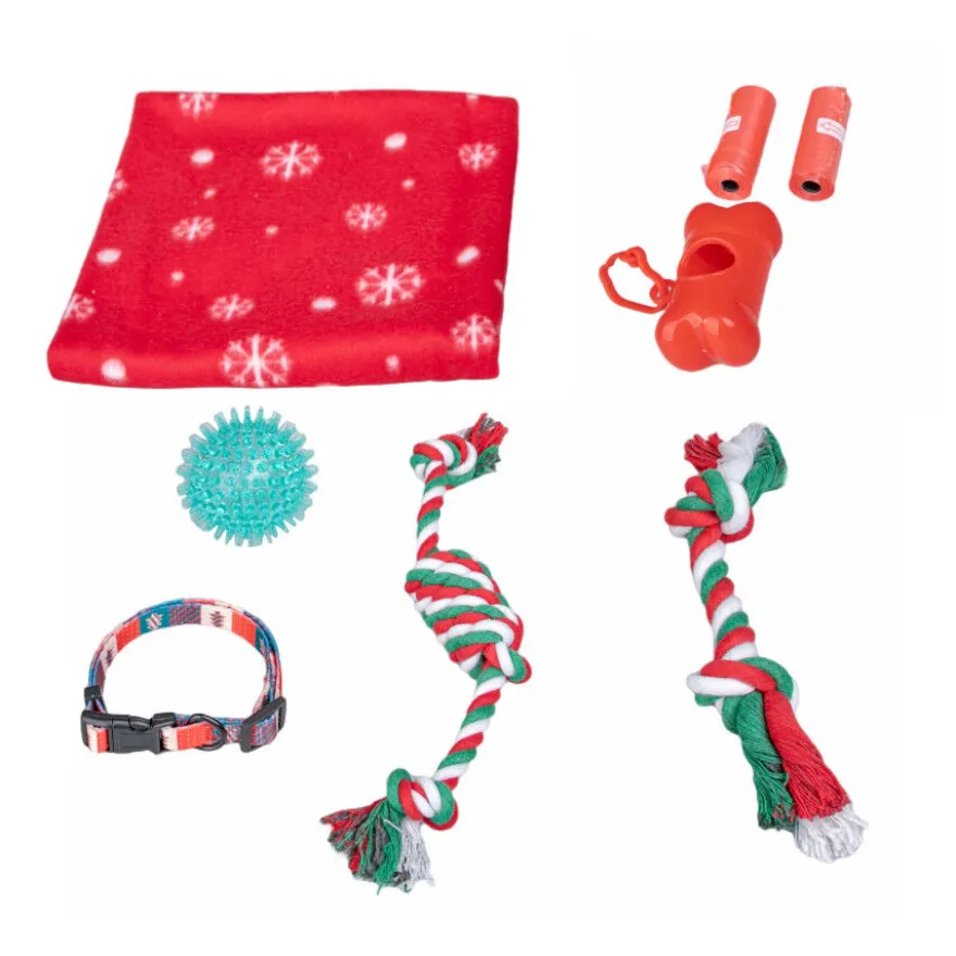 Wonder Christmas Caja de Juguetes Navideños para perros