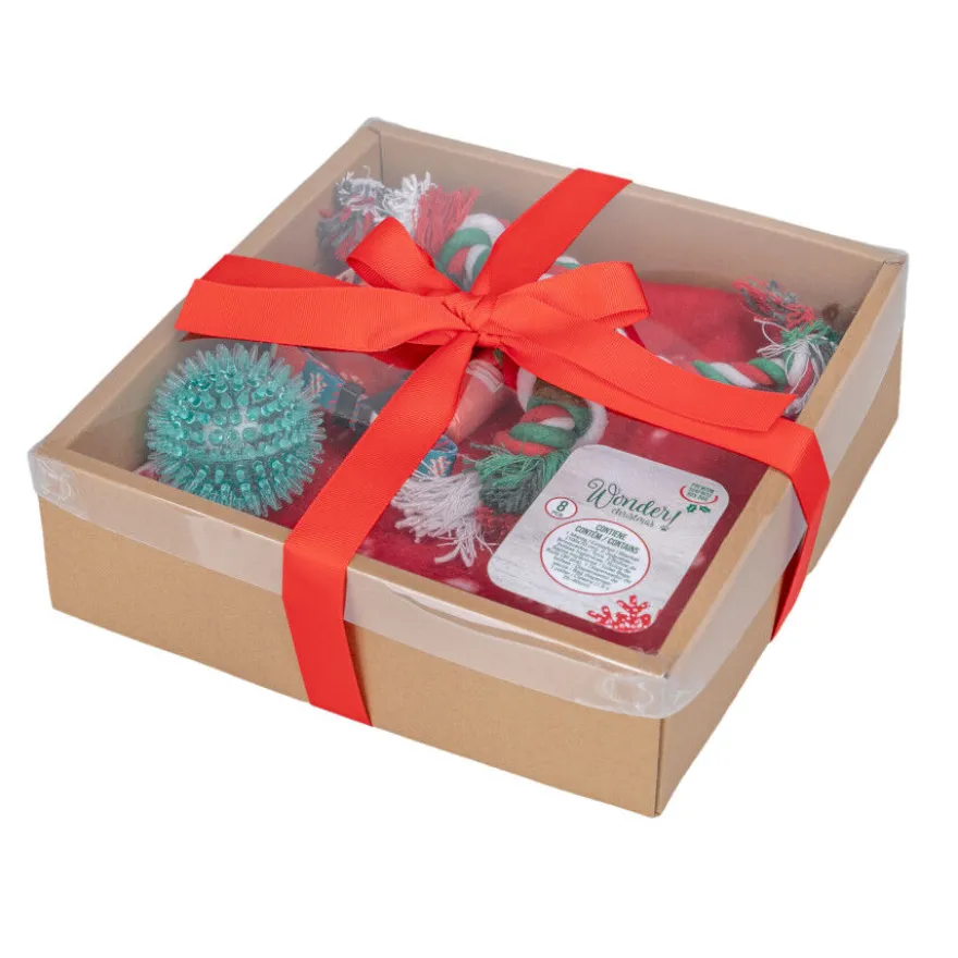 Wonder Christmas Caja de Juguetes Navideños para perros