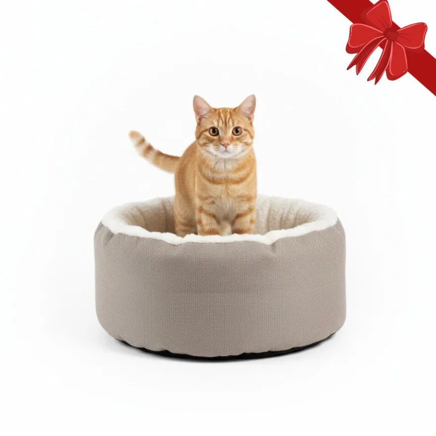 Wonder Christmas Cama Navideña Suave para gatos
