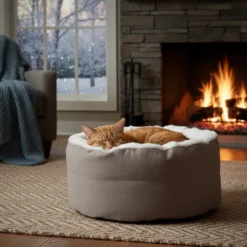 Wonder Christmas Cama Navideña Suave para gatos
