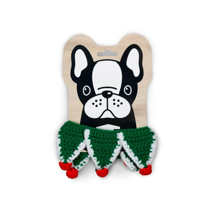 Wonder Christmas Collar Tejido para perros