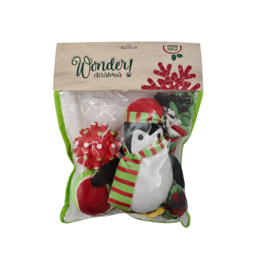 Wonder Christmas Set de Juguetes para perros