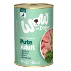 Wow Food Adult Pavo lata para perros