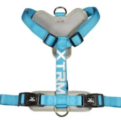 X-TRM Cronos Neón Arnés Azul para perros