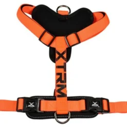 X-TRM Cronos Neón Arnés Naranja para perros