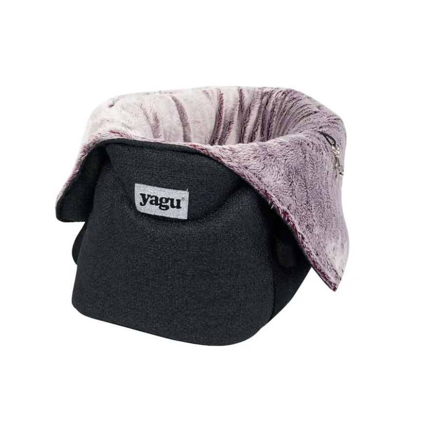 Yagu Elegant Bolso Transportín Burgundy para mascotas