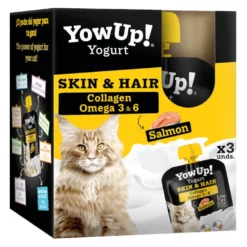 YowUp! Skin & Hair Salmón yogur para gatos